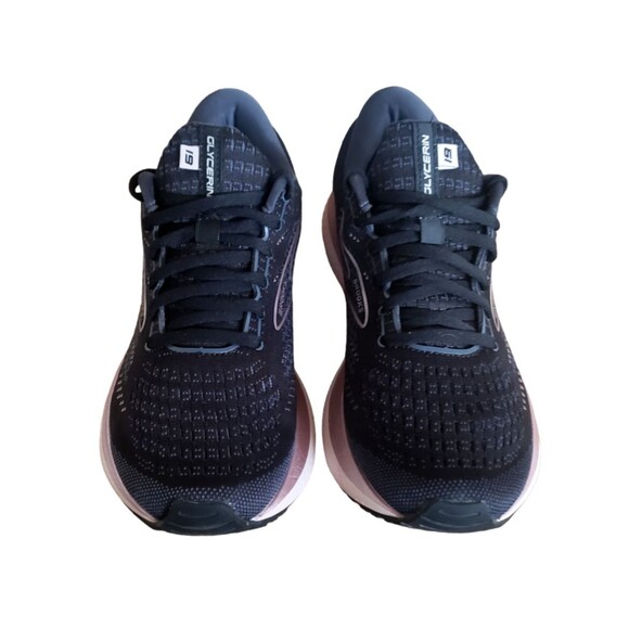 Brooks Glycerin 19 Women's Size 9.5 Black Metallic Cushioned Running Shoes - Picture 5 of 11